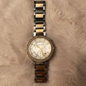 Michael Kors two tone watch